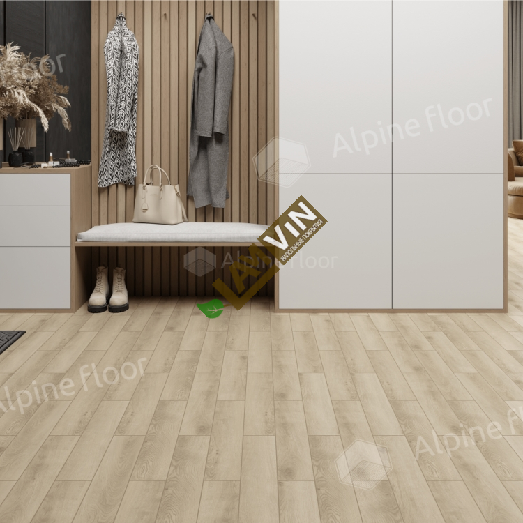 Ламинат Alpine Floor Дуб Орлеан LF102-8, класс 33, толщина 8 мм, светло-коричневый