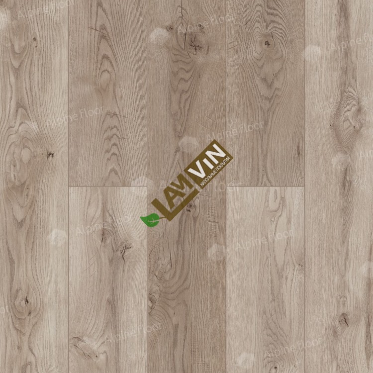 Ламинат Alpine Floor Дуб Брюгге LF103-08, класс 33, толщина 8 мм, коричневый