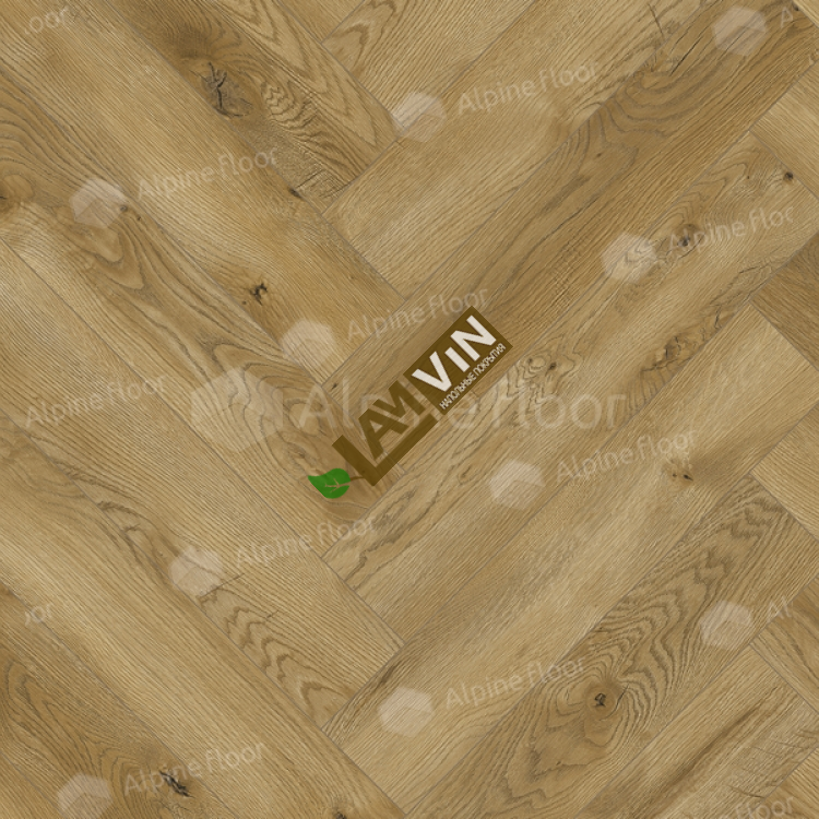 Ламинат Alpine Floor Дуб Каррито 63262, класс 33, толщина 8 мм, коричневый