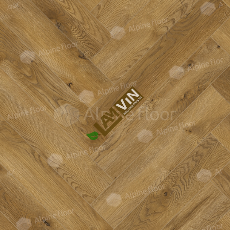 Ламинат Alpine Floor Дуб Беникарло 63267, класс 33, толщина 8 мм, коричневый