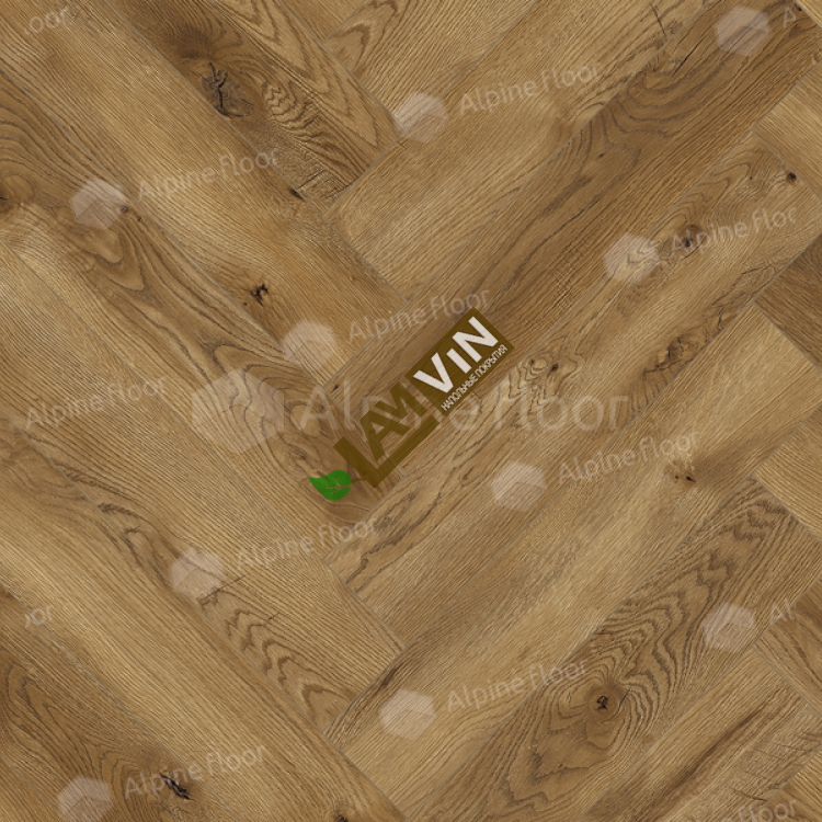 Ламинат Alpine Floor Дуб Таррагона 63270, класс 33, толщина 8 мм, коричневый