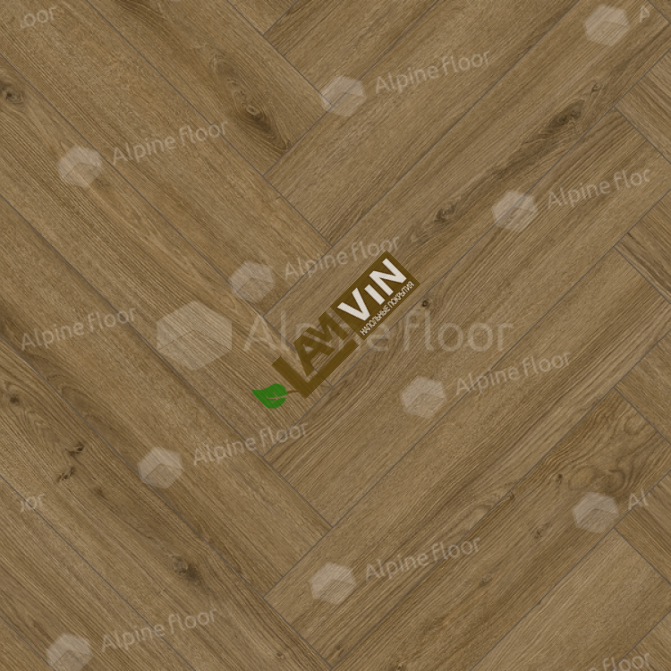 Ламинат Alpine Floor Дуб Азуара 63274, класс 33, толщина 8 мм, коричневый