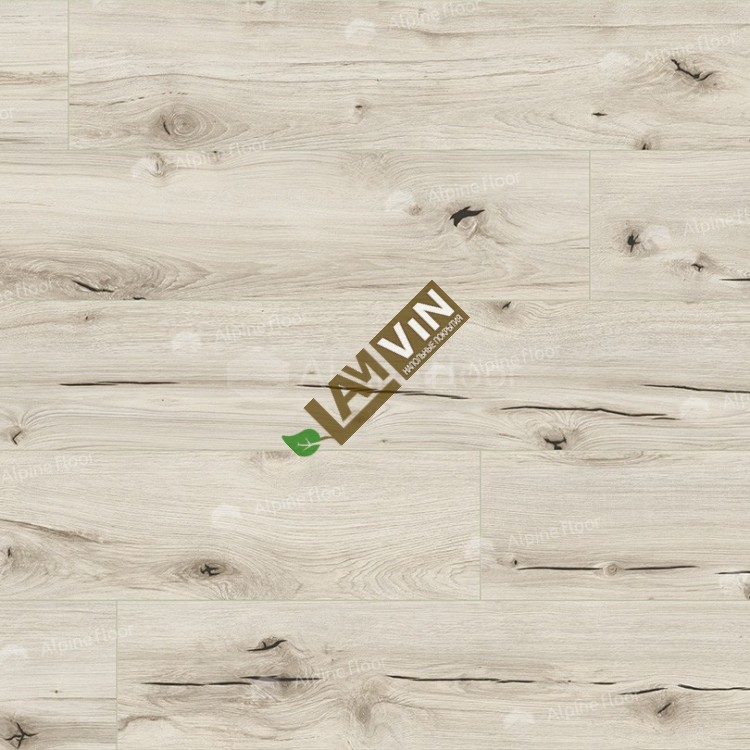 Ламинат Alpine Floor Дуб Дарфур 62749, класс 33, толщина 8 мм, серый