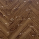 Alpine Floor Herringbone 12 BR Chocolate Walnut 520