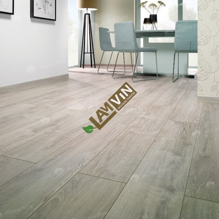 Ламинат Alpine Floor Strong Sardinia Oak 619, класс 33, толщина 12 мм, серый